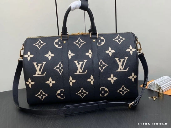 Official oldcobbler 45 LOUIS BANDOULIÈRE KEEPALL  VUITTON 0808
